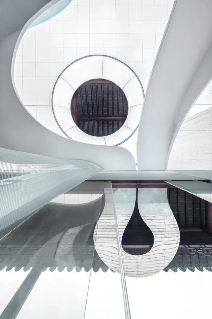 Mur Mur Lab新作丨 未来书店 江南水乡里的微小介质,屋檐内外中的留白之美