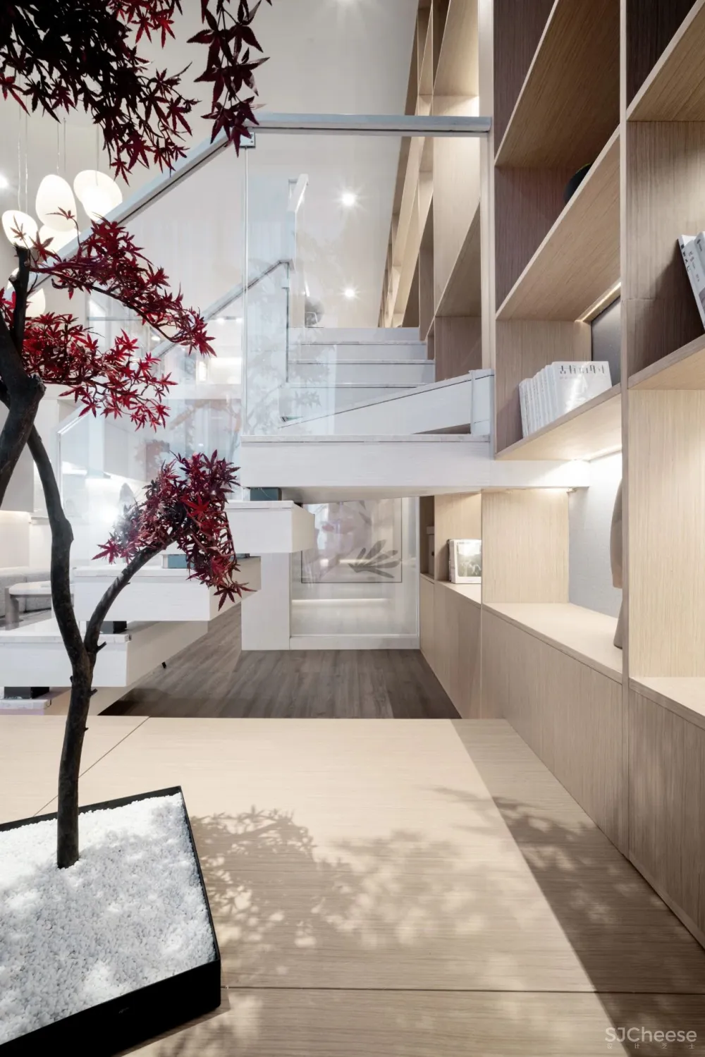 聚舍联合设计新作 丨 纯粹留白，64㎡MUJI风小复式