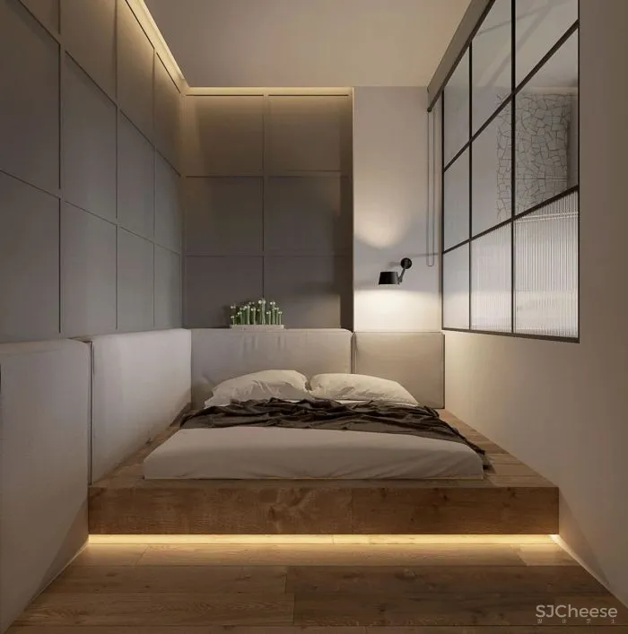 55㎡二居室,男性的雅致空间!