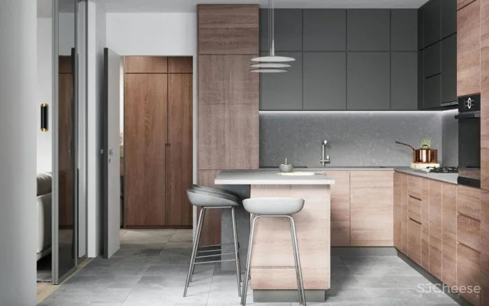 68㎡,极具魅力的设计!