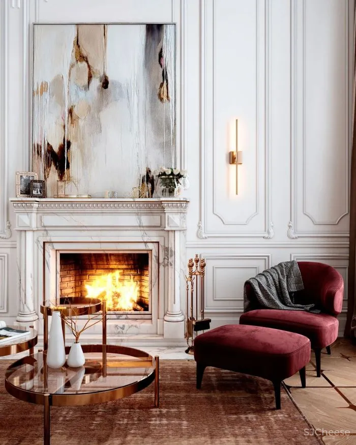 129㎡一居室,古典与现代的气氛,好迷人!