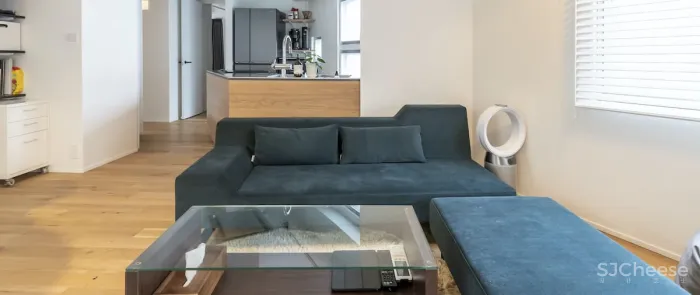 56m²异型空间巧变阳光房,还能干湿四分离 洄游动线!