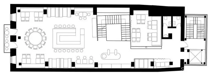 乌克兰历史中心的疯狂酒馆,六个楼层汇集了五家不同风格的酒吧及餐厅 YOD design Lab