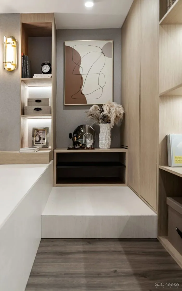 聚舍联合设计新作 丨 纯粹留白，64㎡MUJI风小复式