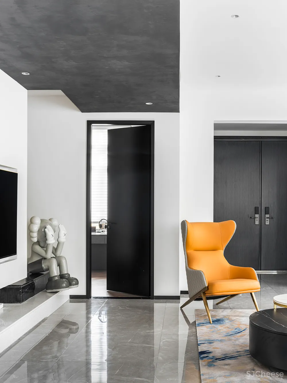 新作丨上海 360㎡ 私宅别墅,黑白格调 · 气质非凡!