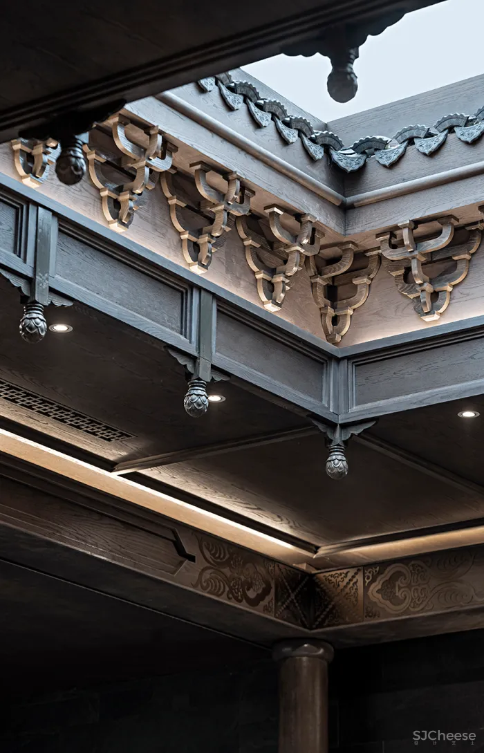 吴文粒新作 丨 800㎡闲庭深院,极致东方,重现百年古宅风华!