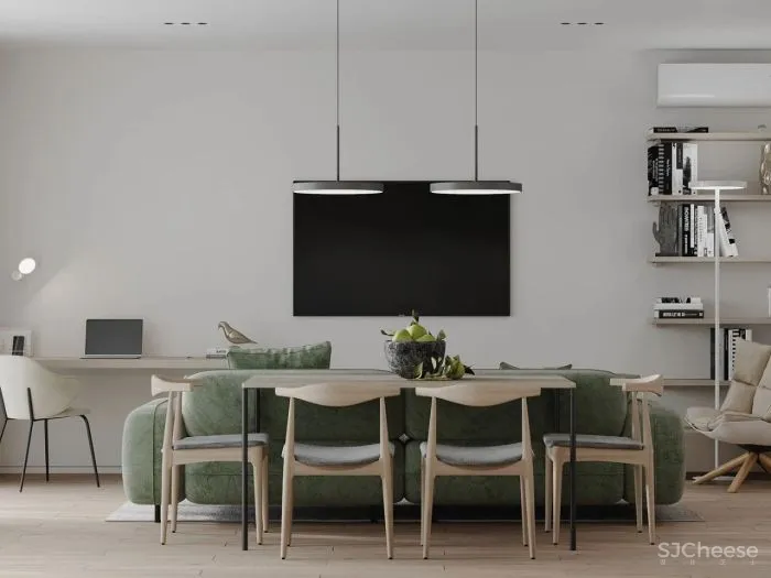 水磨石 橄榄绿,温润美宅!