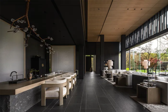 ONE CU 壹方设计 见山茶庐,林中低语