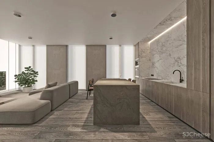 100㎡高级灰空间,极具设计感!