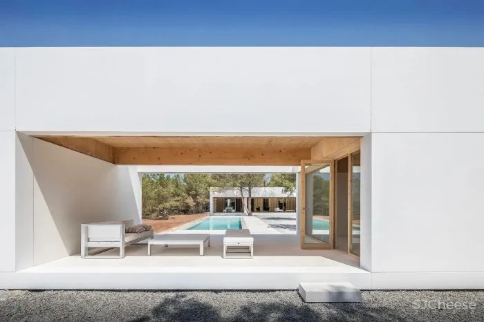 朴素的极简主义住宅