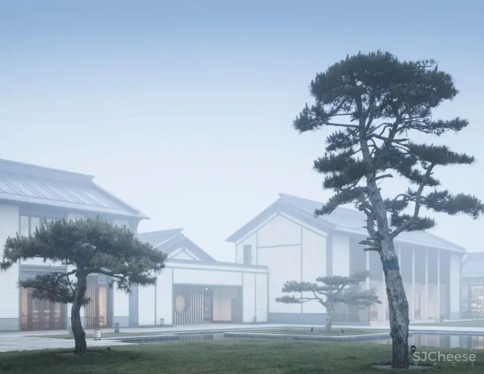 中式黑白灰,绝美。