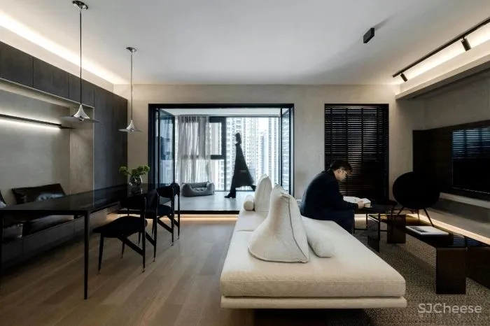 聚点·黑白灰秩序下的场域精神 TLID桐里设计「星作」