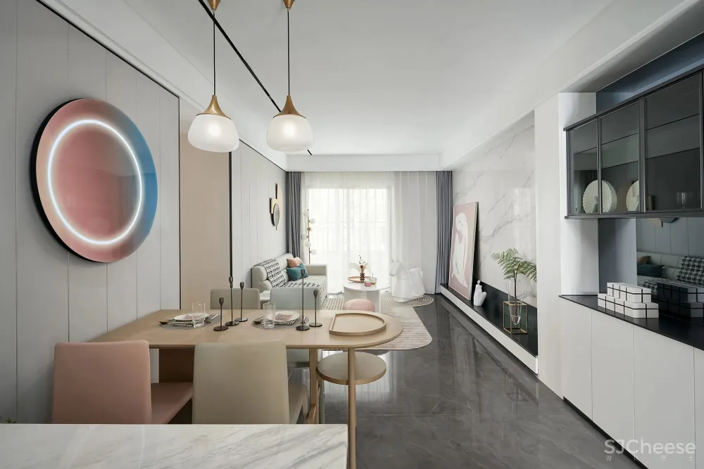 用色彩诠释空间,唤醒生活感知 海力设计