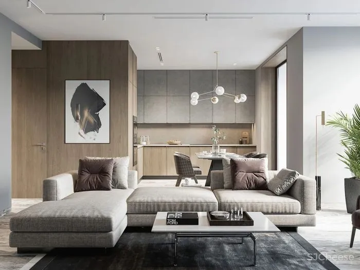 极简·中性色住宅