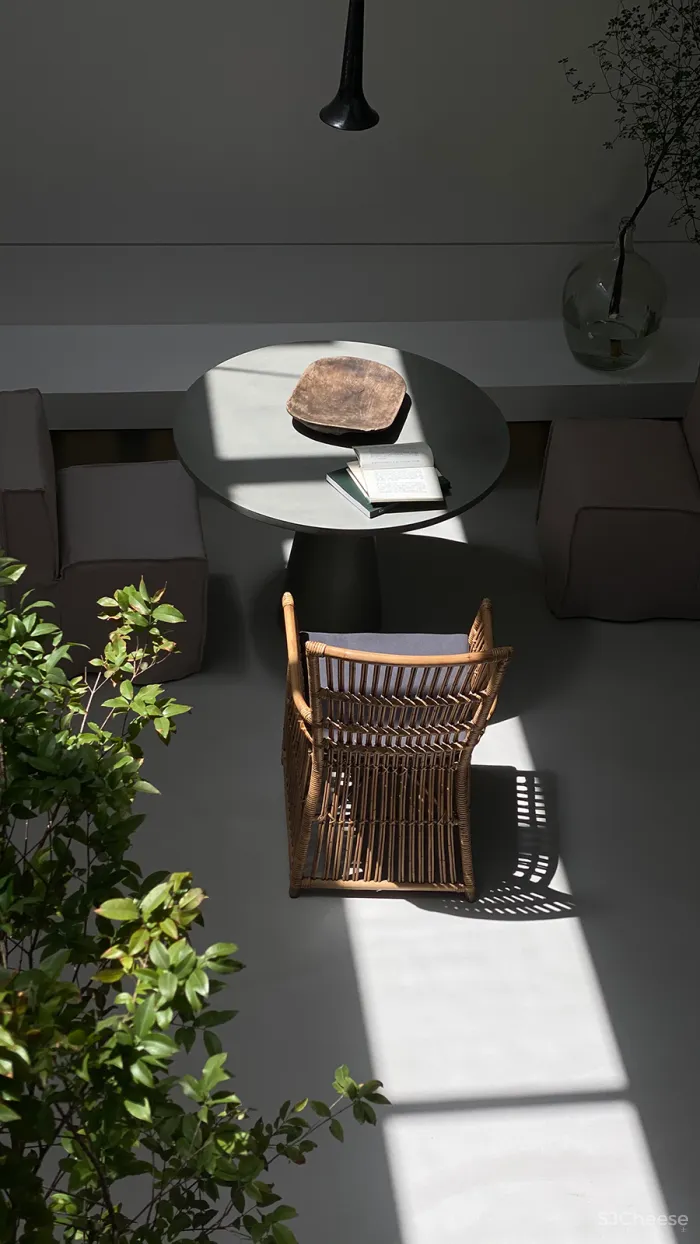 新作|方日新 • 庐州 翠园|这间地复式院落私宅,采光通风极好