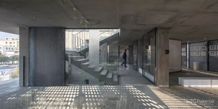 会“呼吸”的多米诺展馆 深圳大学 本原设计研究中心