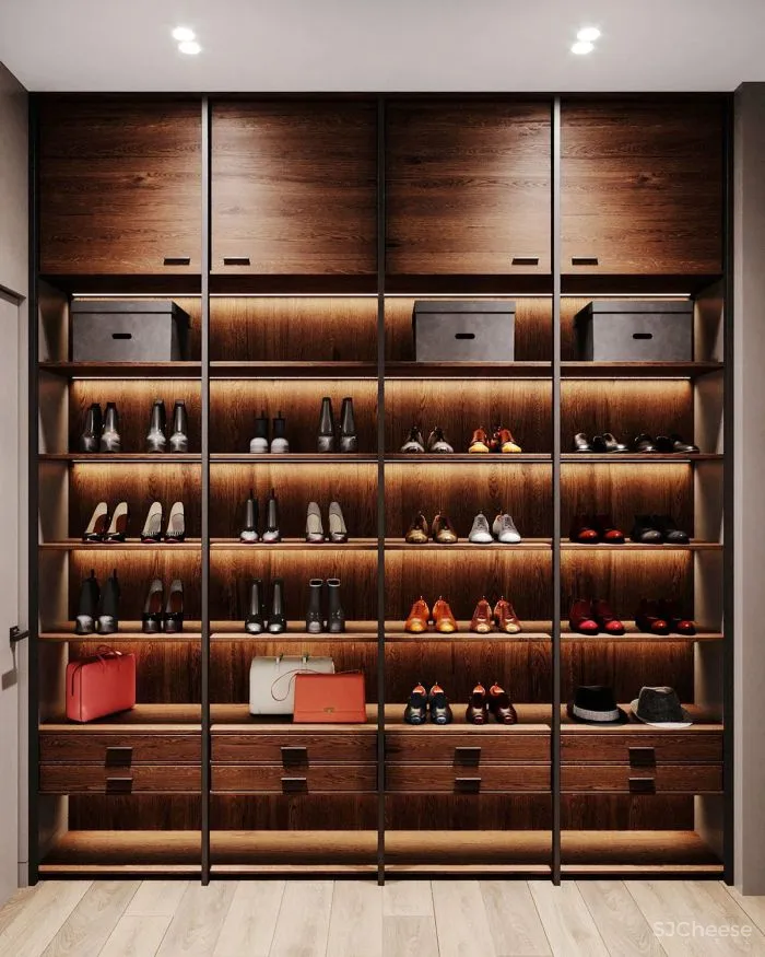 热烈红爱意满满的家