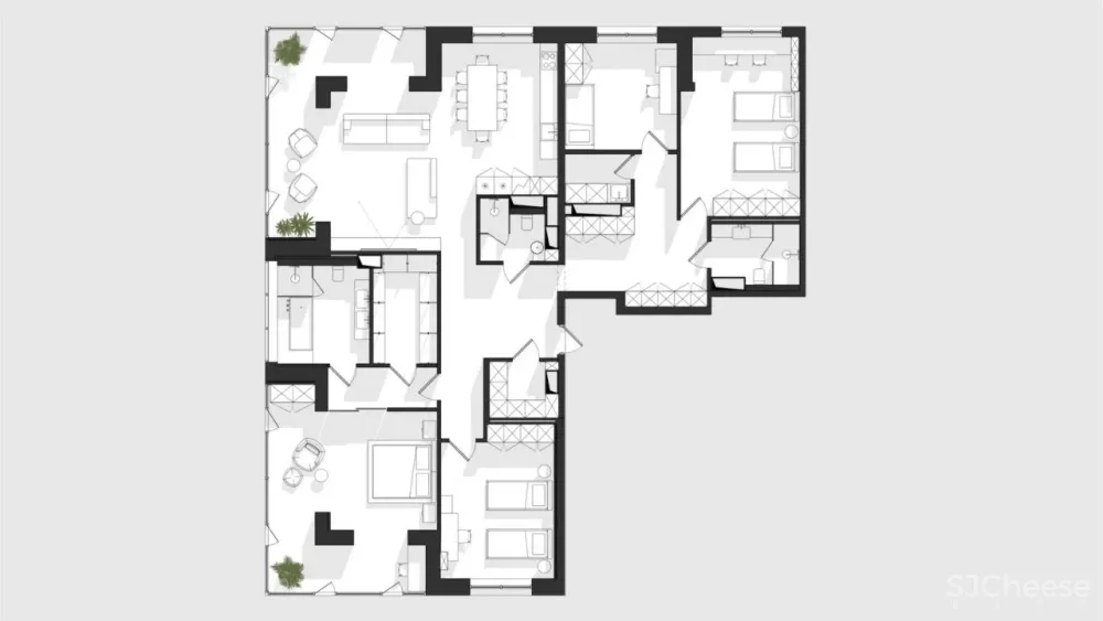 N.Team Design新作|现代居住生活方式