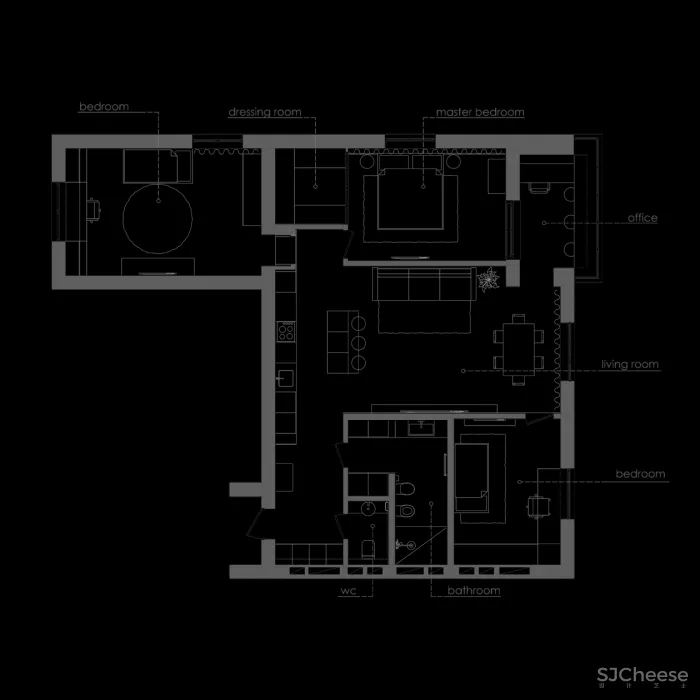 Avrinska设计：大胆的撞色空间，颜值爆表！