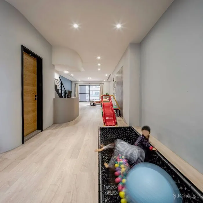 黄巢设计 充满生活感的几何H宅