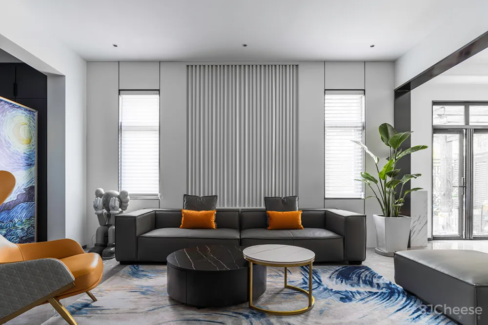 新作丨上海 360㎡ 私宅别墅,黑白格调 · 气质非凡!