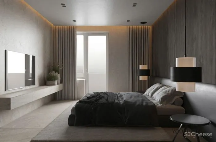 灰色空间设计,气质撩人!