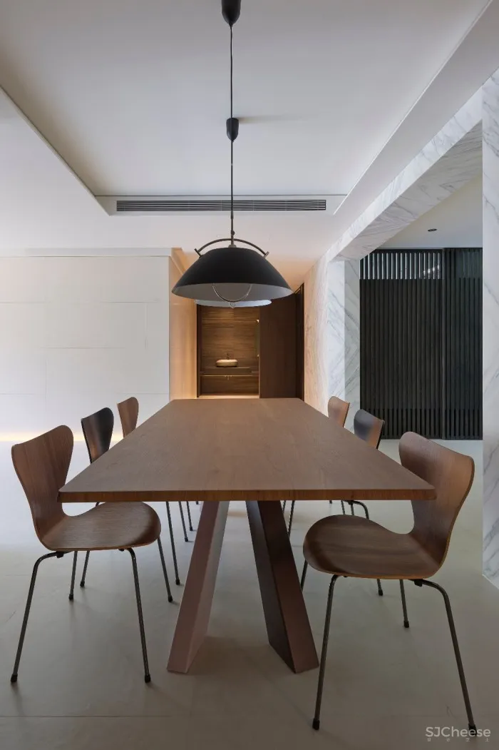 自由平面——台北220㎡复式豪宅︱水相设计