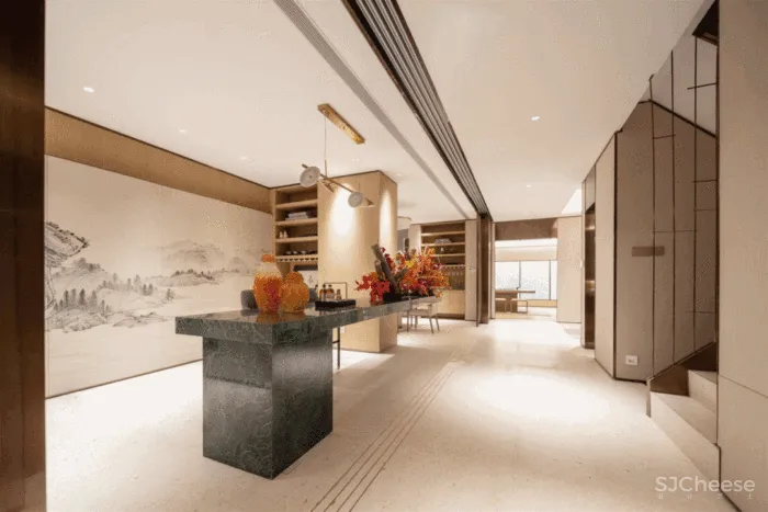 莫兰迪色调，诠释东方禅意 现代美学 YORO御融设计