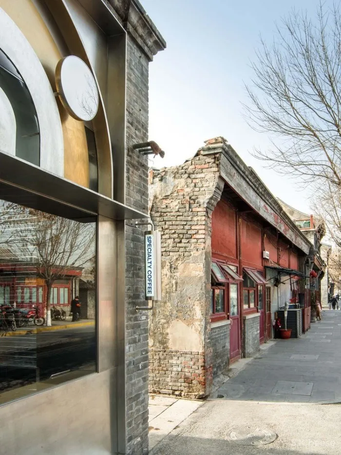 大小咖啡,北京前门店 / 余留地