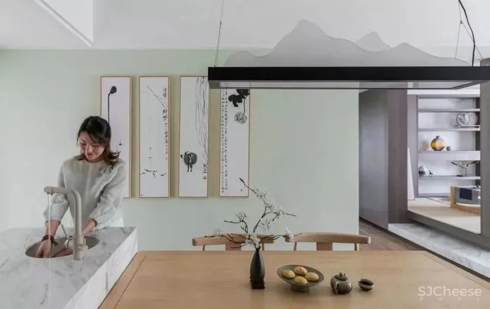 雅中见致,灵中见韵!中式简约风住宅设计