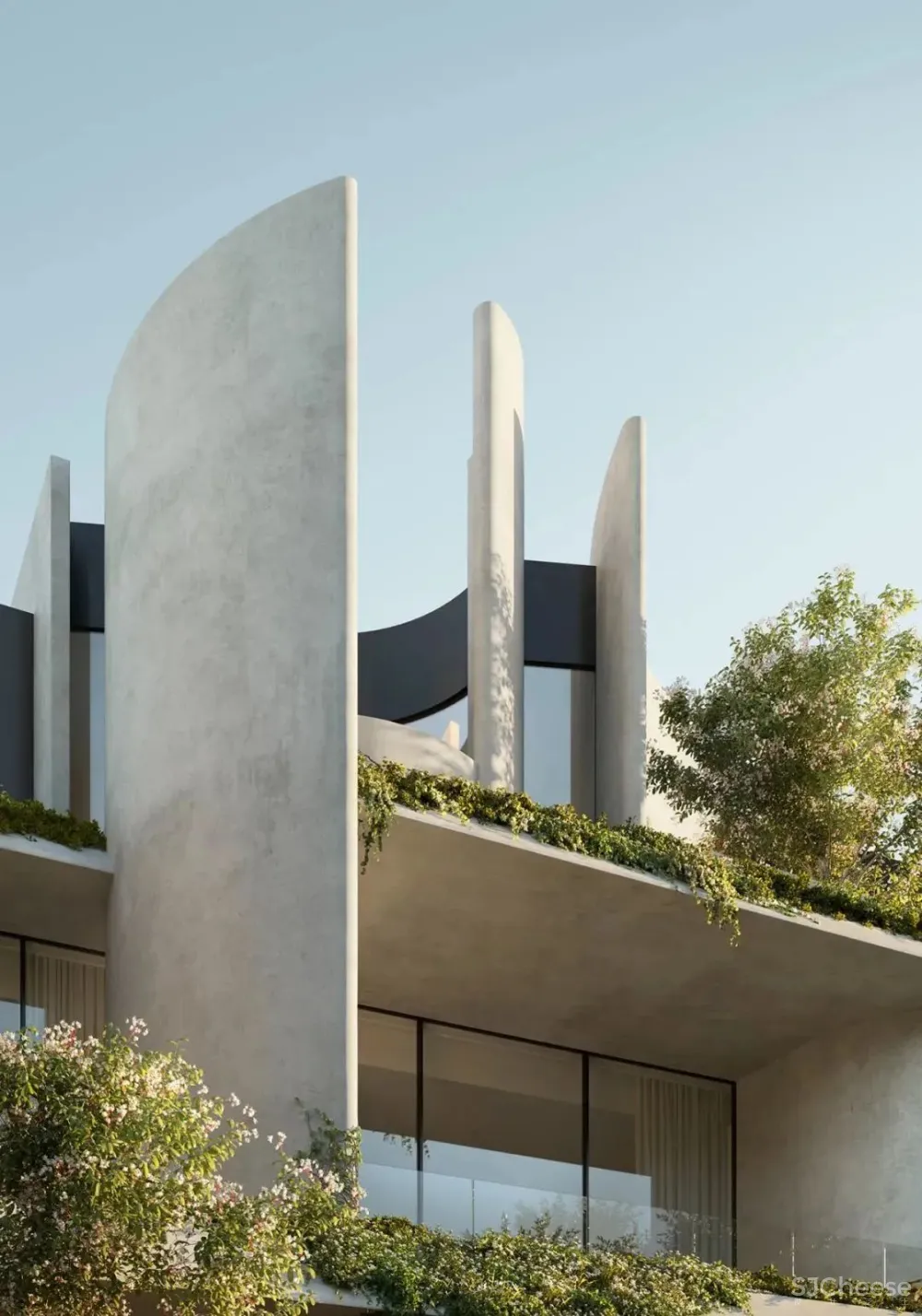 性冷淡的别墅设计,满满的高级感!