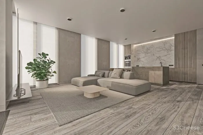 100㎡高级灰空间,极具设计感!