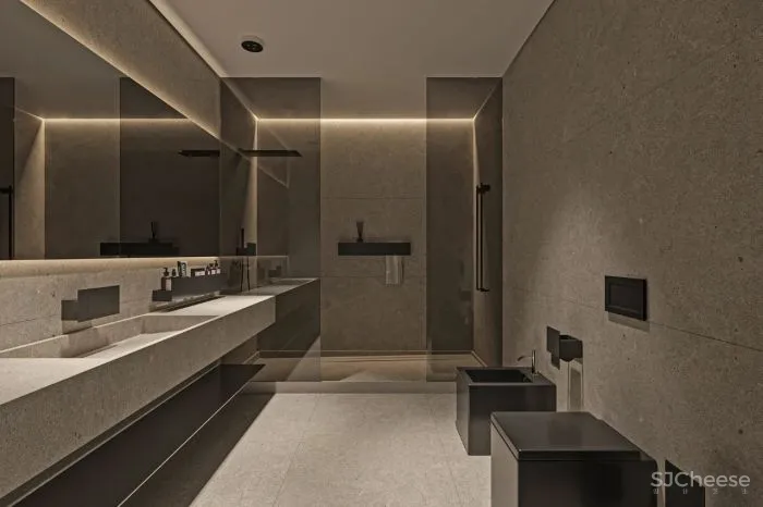 100㎡高级灰空间,极具设计感!