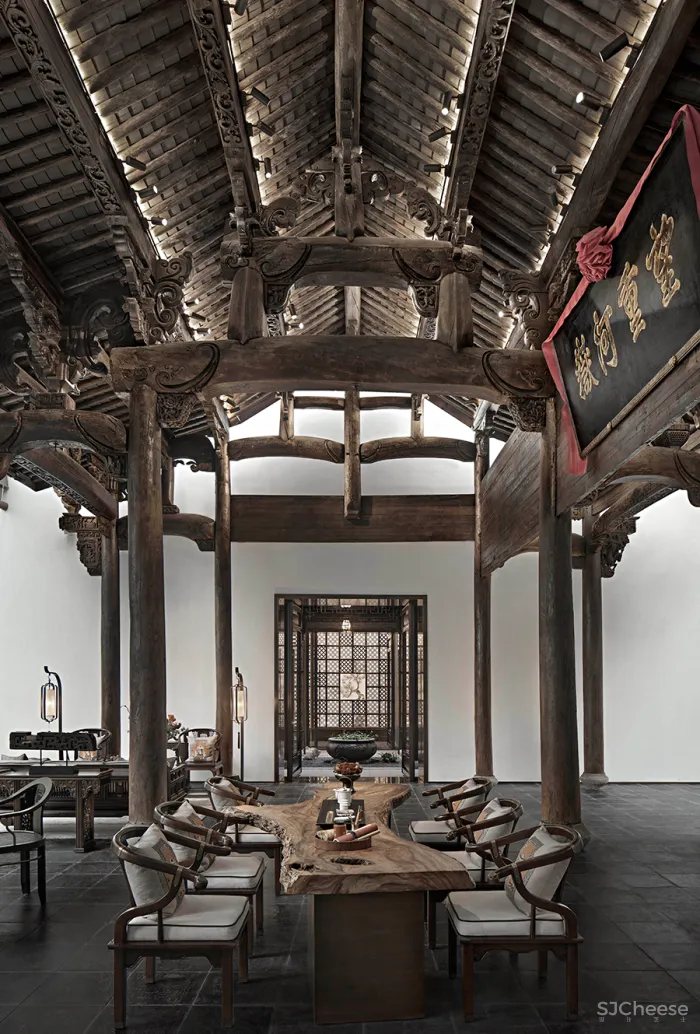 吴文粒新作 丨 800㎡闲庭深院,极致东方,重现百年古宅风华!