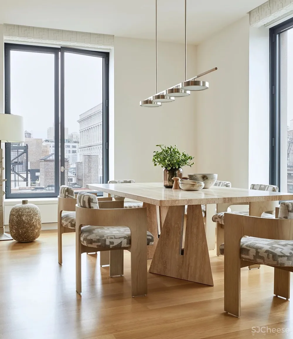 充满线条感的木饰面墙,耐看率 100%!