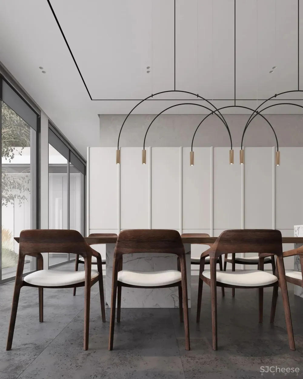 高质主义的双层公寓,兼具艺术与奢华!