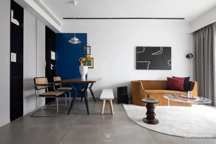 89㎡现代北欧,极简大方的设计,营造清新优雅的舒适