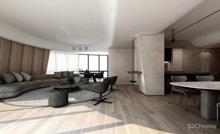 「未来派」漫游极简空间