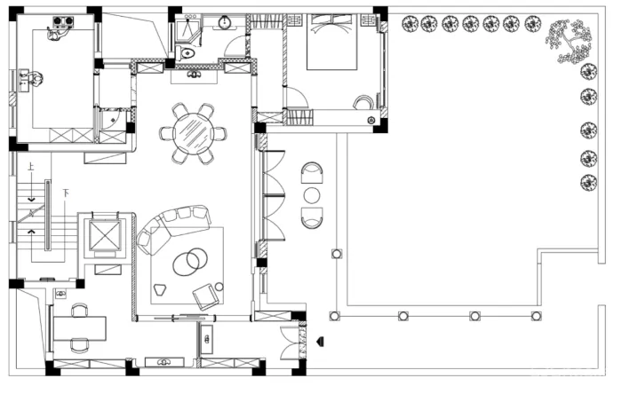 新作丨 尚层设计:600㎡园林豪宅,江南生活的诗意画境