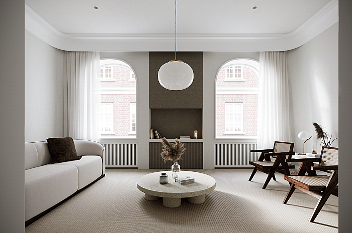 现代简约风公寓，满分的设计！