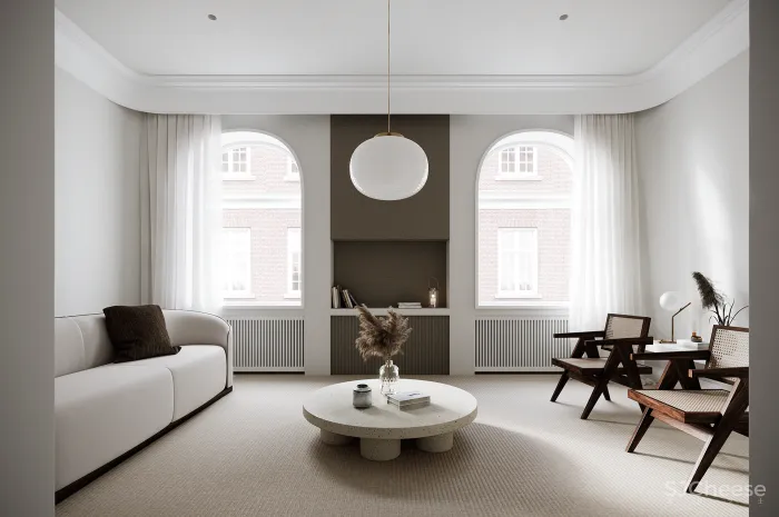 现代简约风公寓,满分的设计!