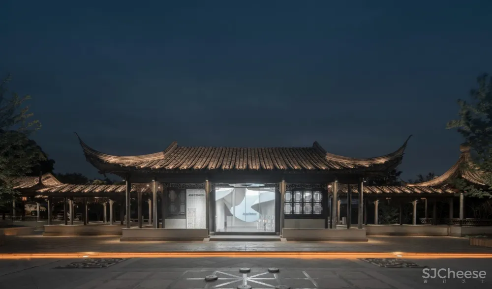 Mur Mur Lab新作丨 未来书店 江南水乡里的微小介质,屋檐内外中的留白之美