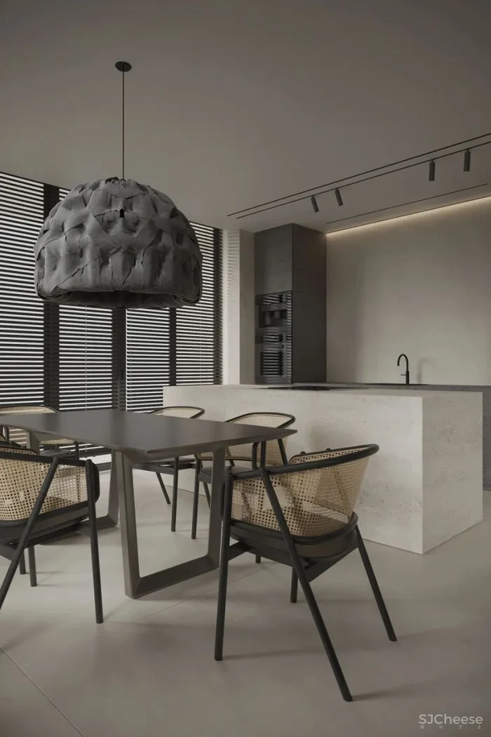 100㎡高级灰空间,极具设计感!