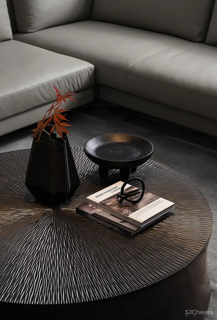 新作丨 夏承龙:240㎡极简私宅,克制而热烈!