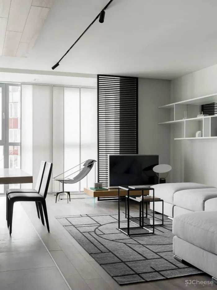 QUADRUM STUDIO │ 现代极简的功能住宅,NN_Flat