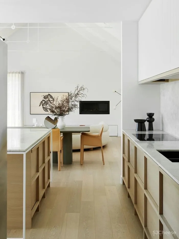 Webster 墨尔本住宅的自然平静