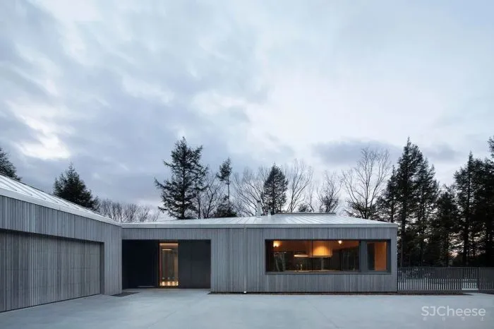 naturehumaine │ 悬浮在森林中的住宅,隐逸而宁静