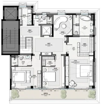矩陣新作丨 自然沉穩的東方基調 沈阳郡源·紫金桃源疊墅