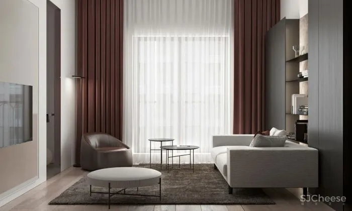 84㎡莫斯科公寓，定义中性优雅色调！