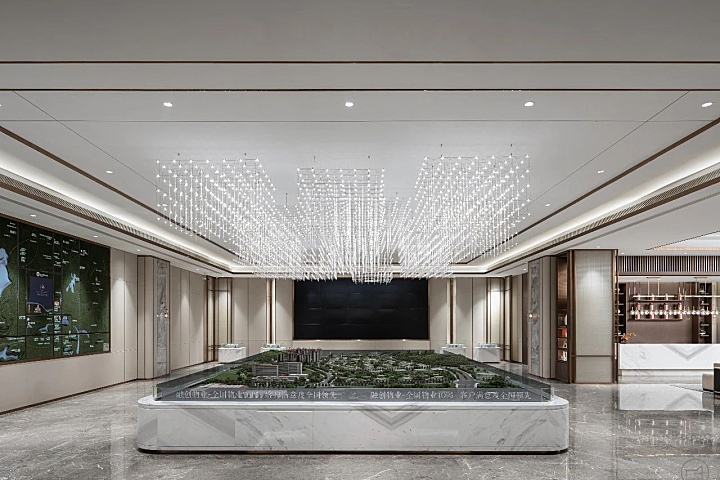 美纵设计| 融创地产 贵州 云湖十里 售楼处